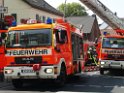 Kellerbrand mit Menschenrettung Koeln Brueck Hovenstr Olpenerstr P021